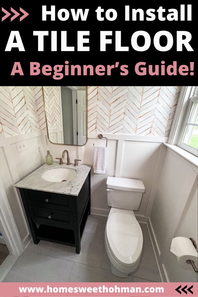 Easy DIY: Tiling a Bathroom Floor